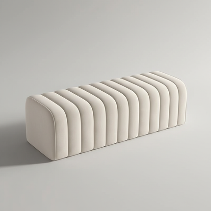 Bed end stool, bed bed, sofa, bedroom, simple long strip shoe changing stool, dressing room, design sense, sofa stool