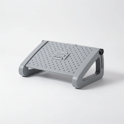 Under Desk Footstool Adjustable Foot Stepping Height Plastic Footrest Promote Leg Circulatio Ergonomic Rollers Massage Footrest