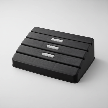 Office Comfort Footrest Creative Roller Foot Stool Plastic Footstool Under the Desk Home Living Room Sofa Footrest for Massage