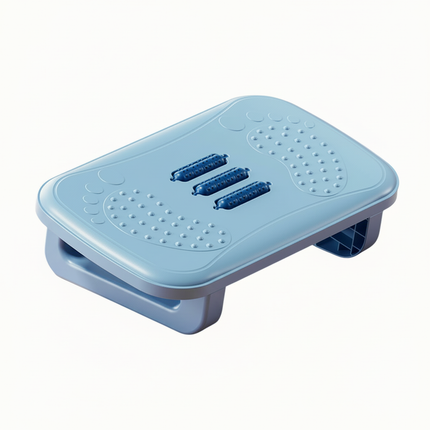 Foot Stool for Work Desk with 180 Degree Shake Design Massage Rollers Suitable for Working Gaming