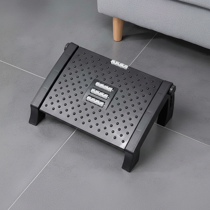 Ottoman Anti-tilting Erlang Legs Six-gear Adjustable Footstool Office Table Foot Pedal
