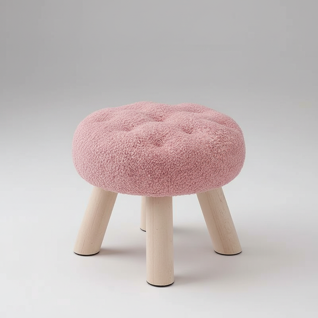 Flower Stool, Footstool, Shoe Changing Stool, Sofa, Coffee Table, Low Stool, Small Round Stool, Living Room, Bedroom