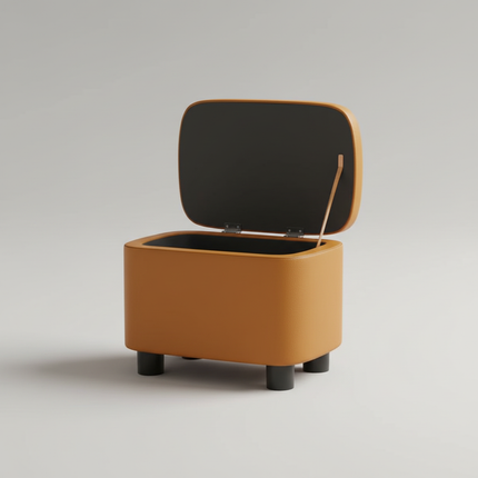 home Furniture Household Low Stool Living Room Coffee Table Sofa Stools Soft Bag Pier Ottoman Footrest With Storage Space Stool