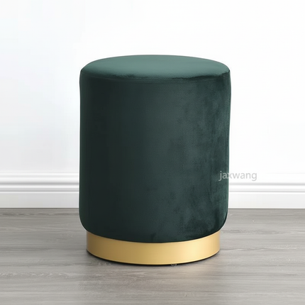 Modern Soft Velvet Bed Footrest Stools Ottomans Entrance-hall Shoes Stool Living Room Furniture Dresser Chair Pouf Footstool N
