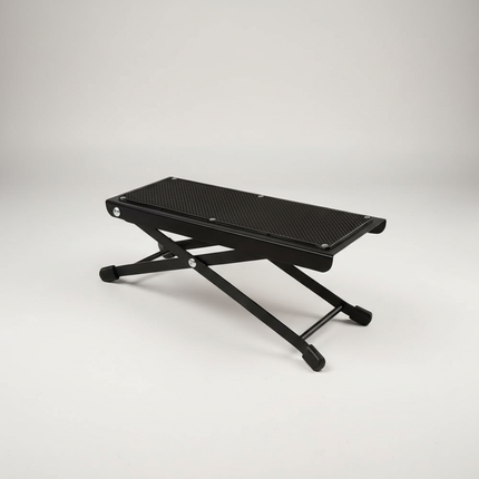 Folding Foot Rest 4-Height Adjustable Pedal Footrest Stand for Beauty Salons Home Pedicures Toe Nail Tool and Guitar Pedal Stool