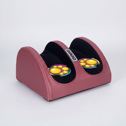 Electric Foot Massager Shiatsu Kneading Deep Tissue Relax Heated Roller Calf Pain Relief Fatigue Muscles Vibrator Machine Health