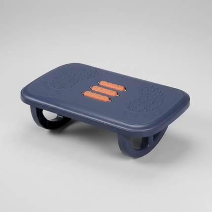 Rocking Footrest for under Desk Ergonomic Desk Leg Rest Rocker Balance Board Comfortable Foot Stool for Desk Home Office