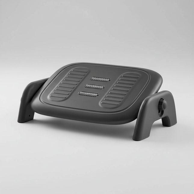 Ergonomic Massage Footstool Durable Detachable Foot Rest Stool Feet Support Adjustable Height Footrest Cushion Living Room