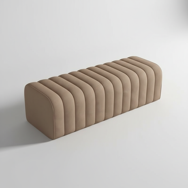 Bed end stool, bed bed, sofa, bedroom, simple long strip shoe changing stool, dressing room, design sense, sofa stool