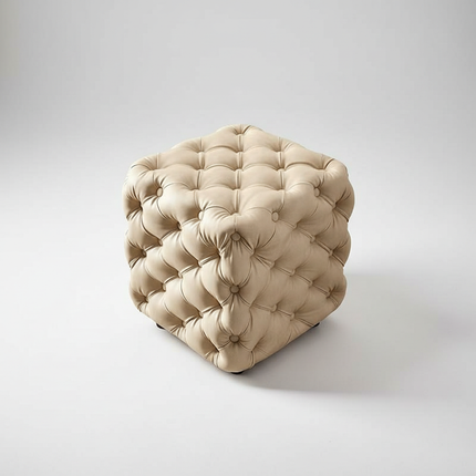 Light Luxury Velvet Foot Pedal Living Room Shoe Bench Creative Pull Buckle Hallway Ottoman High Elastic Sponge Dressing Stools