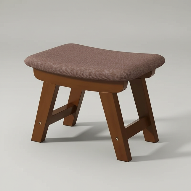 Cloth Small Stool Creative Household Shoe Stool Tea Table Stool Living Room Wood Solid Bench Modern Simple Sofa
