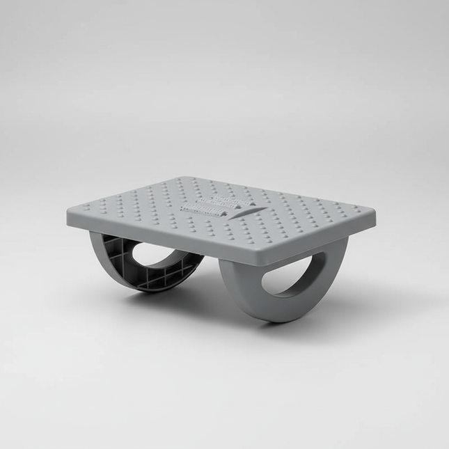 1PC Portability Foot Rest Under Desk Footrest Ergonomic Foot Stool Rocker Balance Board Comfortable Foot Stool for Home Office