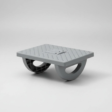 1PC Portability Foot Rest Under Desk Footrest Ergonomic Foot Stool Rocker Balance Board Comfortable Foot Stool for Home Office