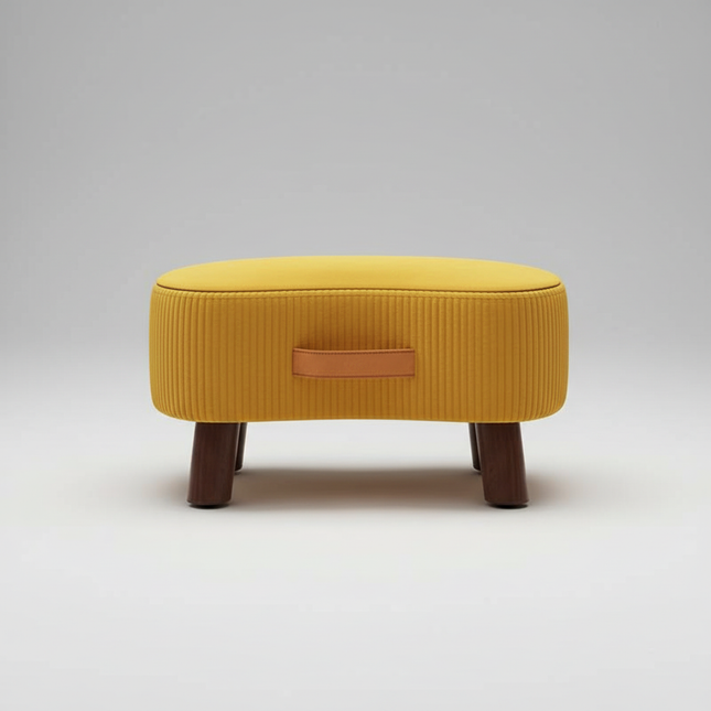 Potable Small Wood Chair Household Shoe Changing Stool Sofa Living Room Foot Rest Stool Tea Table Children Bathroom Footstool