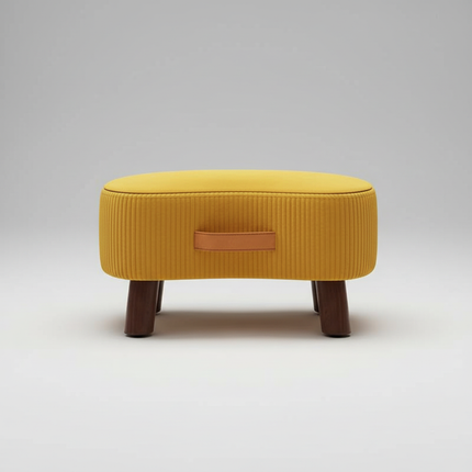 Potable Small Wood Chair Household Shoe Changing Stool Sofa Living Room Foot Rest Stool Tea Table Children Bathroom Footstool