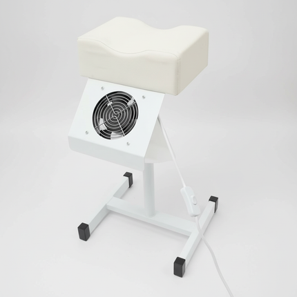 Professional Pedicure Stool Height Adjustable Manicure Chair Beauty Salon Spa Lift Stool Footrest Nail Bench w/Dust Cleaning Fan