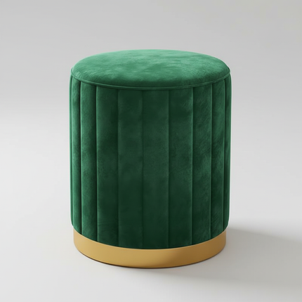 Fashion Storage Stool, Shoe Changing Stool, Makeup Stool, Bedroom Dressing Table Round Stool, New Round Stool with Storage Space