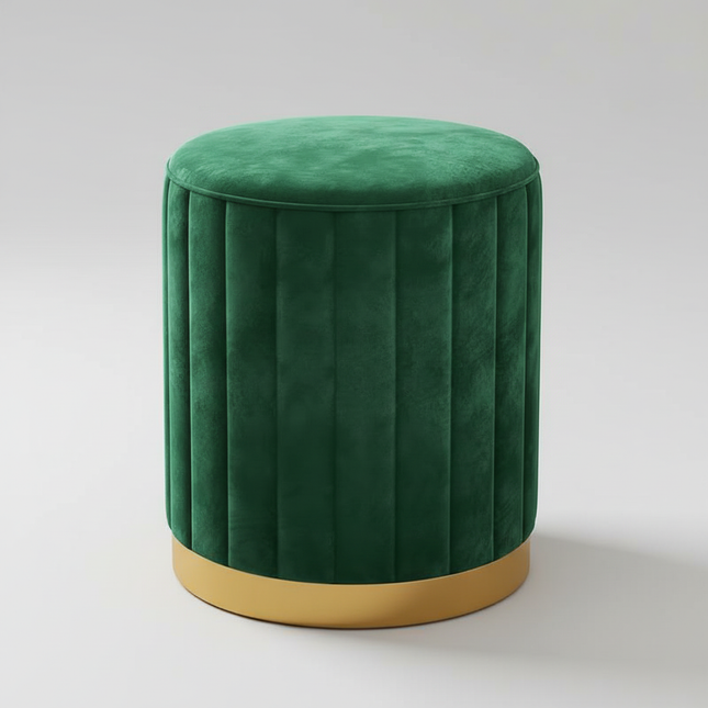 Fashion Storage Stool, Shoe Changing Stool, Makeup Stool, Bedroom Dressing Table Round Stool, New Round Stool with Storage Space