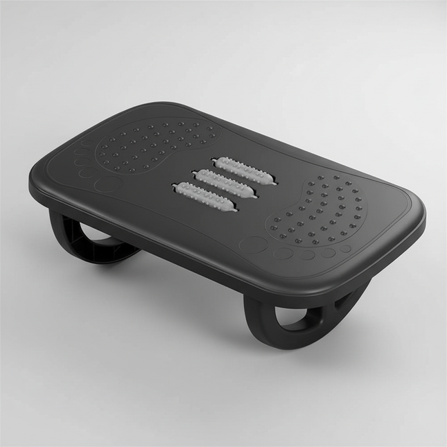 Rocking Footrest for under Desk Ergonomic Desk Leg Rest Rocker Balance Board Comfortable Foot Stool for Desk Home Office
