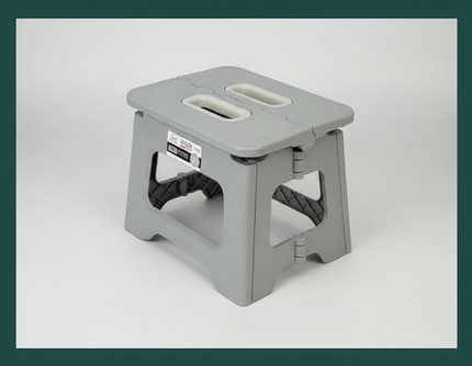 Adult Children Portable Folding Stool Thickened Plastic Saddle Chair Lightweight Adjustable for Camping Hiking Outdoor Travel