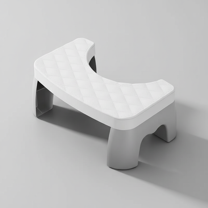 Toilet Potty Stool Anti-slip Toilet Footstool Bathroom Toilet Assistance Step Stools for All Ages Bathroom Supplies