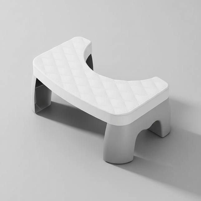 Toilet Potty Stool Anti-slip Toilet Footstool Bathroom Toilet Assistance Step Stools for All Ages Bathroom Supplies