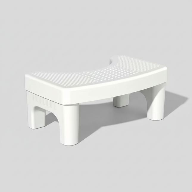 Thickening Bath Toilet Stool Anti-Slip Detachable Foot Rest Plastic Squatty Potty Mat For Adults Seniors Children Pregnant Women