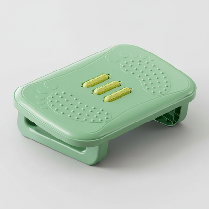 Foot Stool for Work Desk with 180 Degree Shake Design Massage Rollers Suitable for Working Gaming