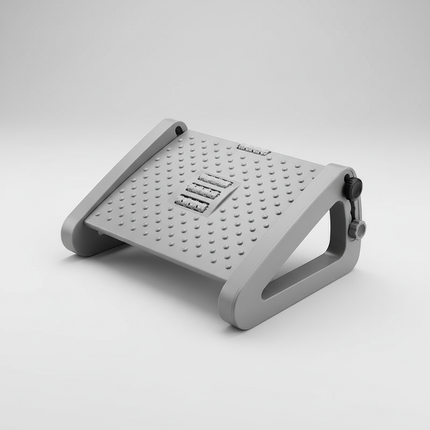 Ottoman Anti-tilting Erlang Legs Six-gear Adjustable Footstool Office Table Foot Pedal