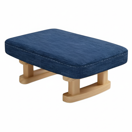 Creative Small Wooden Chair Household Shoe Change Stool Soft Bag Low Stool Office Small Stool Shoe Change Stool Door