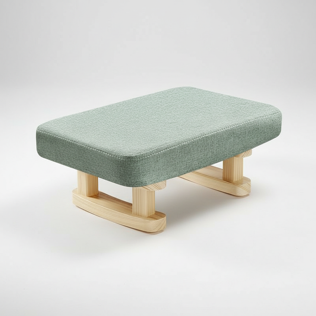 1Pc Creative Small Wood Stool Foot Rest Sofa Living Room Chair