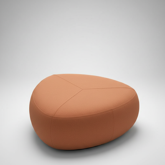 Nordic Stool Creative Ottoman Fashion Foot Stool Special-shaped Pebble Multifunctional Big Furniture for Home Portable Design