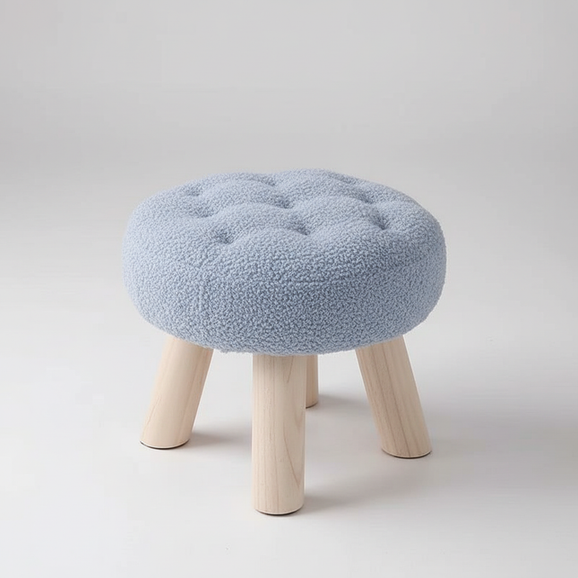 Flower Stool, Footstool, Shoe Changing Stool, Sofa, Coffee Table, Low Stool, Small Round Stool, Living Room, Bedroom