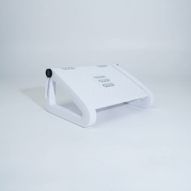 Foot Rest Foot Stool with Roller Massage and 6 Height Settings Comfortable Foot Stool Home Footrest for Under Desk Support