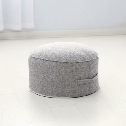 Tea Ceremony Floor Poufs With Fillings Cotton Linen Tatami Footstool Ottoman Thicken Meditation Cushion Yoga Round Cushion Futon