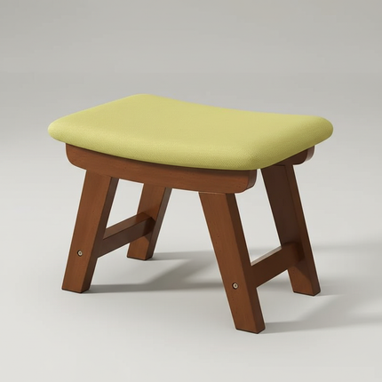 Cloth Small Stool Creative Household Shoe Stool Tea Table Stool Living Room Wood Solid Bench Modern Simple Sofa