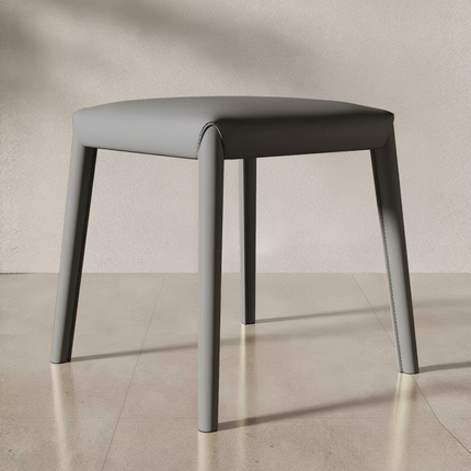 French Footstool Saddle Leather Stool Home Stackable Bench Living Room Small Stools Entrance Porch Shoe Changing Stools