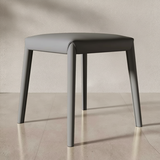 French Footstool Saddle Leather Stool Home Stackable Bench Living Room Small Stools Entrance Porch Shoe Changing Stools