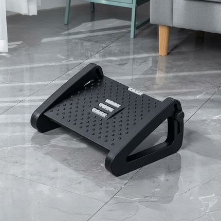 Ottoman Anti-tilting Erlang Legs Six-gear Adjustable Footstool Office Table Foot Pedal