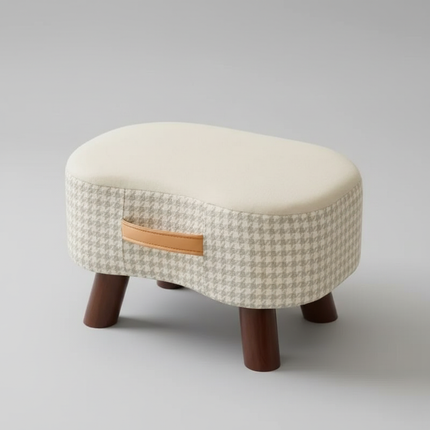 Sofa Footrests Soft Bag Chair Simple Change Shoes Stool Living Room Coffee Desk Footrest Repose Stools Small Table Low Chairs