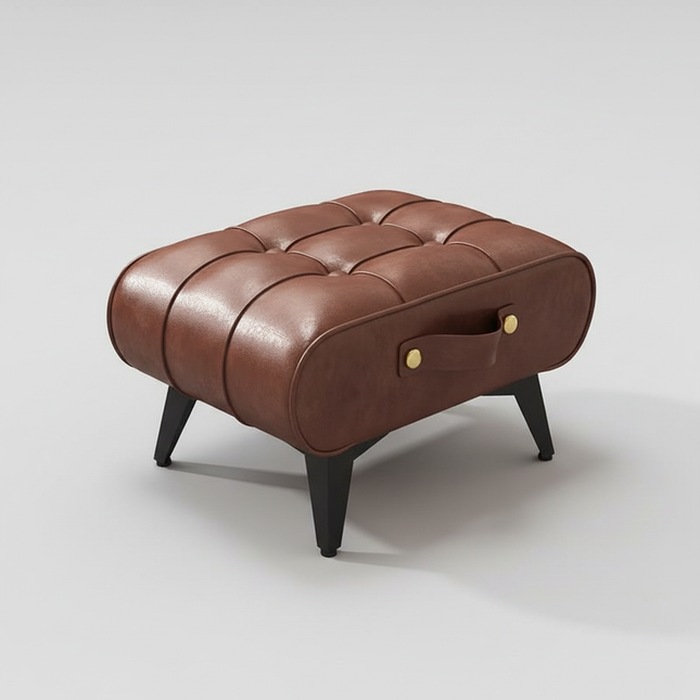 UVR Light Luxury Shoeshine Stool Home Entrance Entrance Chair Coffee Table Small Low Stool Living Room Sofa Footstool Furniture