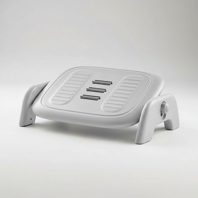 Ergonomic Massage Footstool Durable Detachable Foot Rest Stool Feet Support Adjustable Height Footrest Cushion Living Room