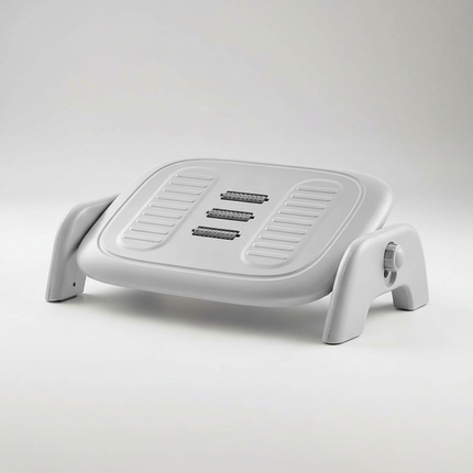 Ergonomic Massage Footstool Durable Detachable Foot Rest Stool Feet Support Adjustable Height Footrest Cushion Living Room