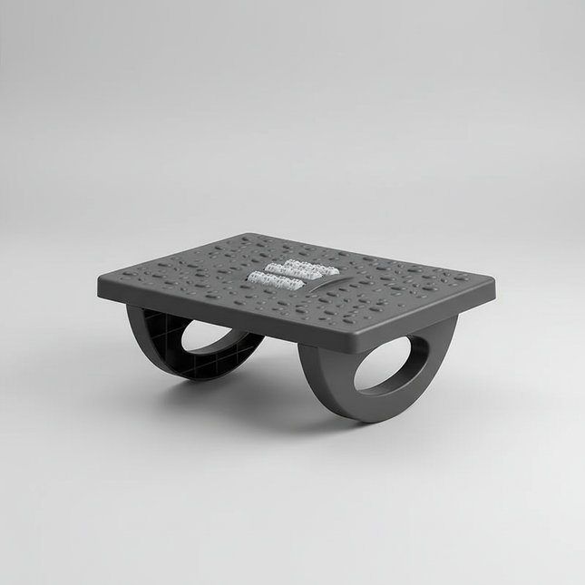 Portability Foot Rest Under Desk Footrest Ergonomic Foot Stool With Massage Rollers Foot Rest For Home Office Work