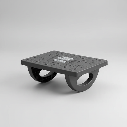 Portability Foot Rest Under Desk Footrest Ergonomic Foot Stool With Massage Rollers Foot Rest For Home Office Work