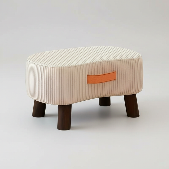 Simple Shoe Changing Stool Living Room Sofa Pedal Stool Coffee Soft Bag Household Nordic Furniture Shoe Bench Dining