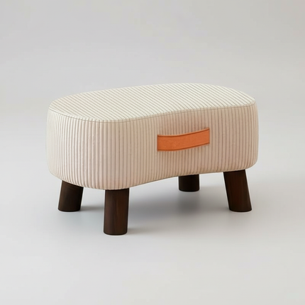 Simple Shoe Changing Stool Living Room Sofa Pedal Stool Coffee Soft Bag Household Nordic Furniture Shoe Bench Dining