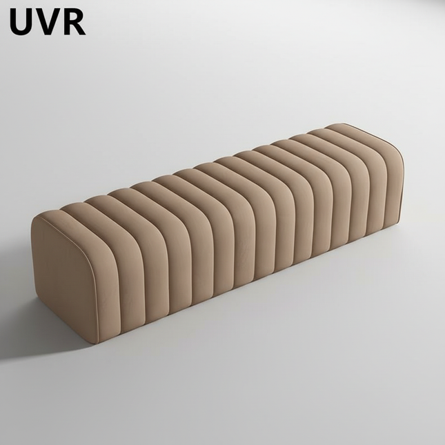 UVR Light Luxury Shoeshine Bench Modern Simple Doorway Entrance Chair Bedroom Bedside Bench Living Room Sofa Footrest Chair