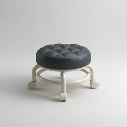 Premium Rolling Child Stool – Multi-Functional Shoe Changing Seat With Universal Wheels. Space-Saving & Stylish