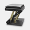 Adjustable Footrest 4-Level Height Removable Pad Ergonomic Design Universal Car Home Office Travel Portable Anti-Slip Footstool